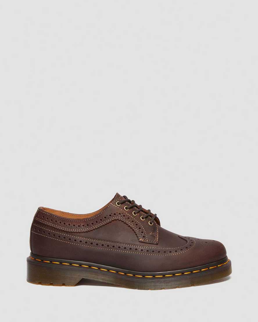 Zapatos de cordones de cuero