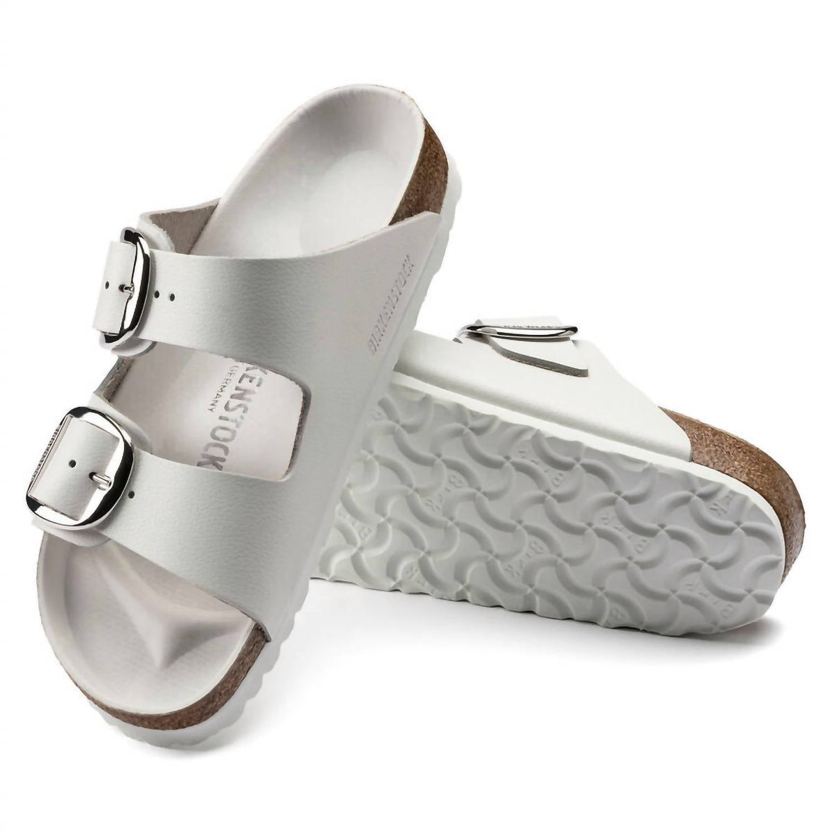 Sandalias unisex color blanco
