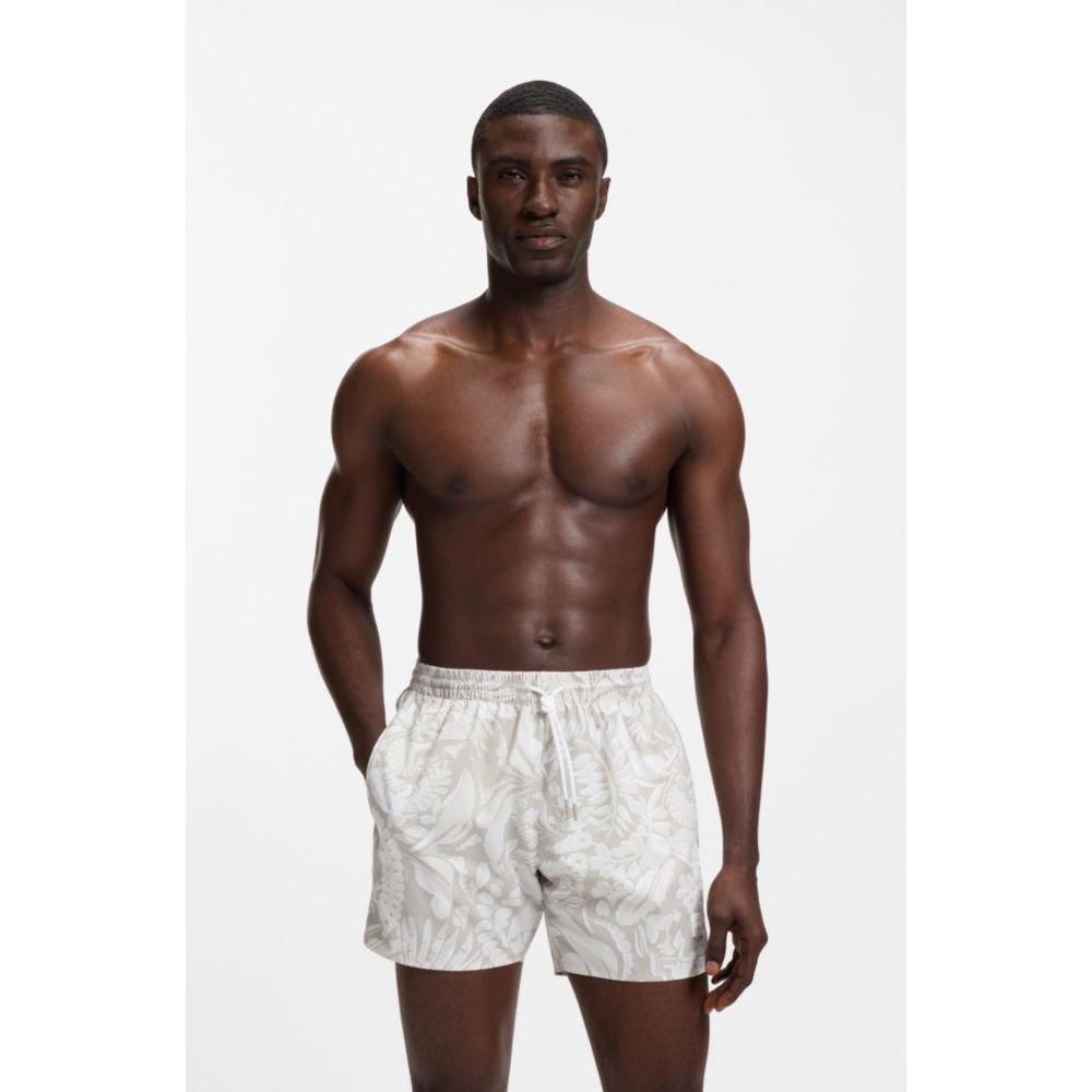Pantaloneta de baño con estampado