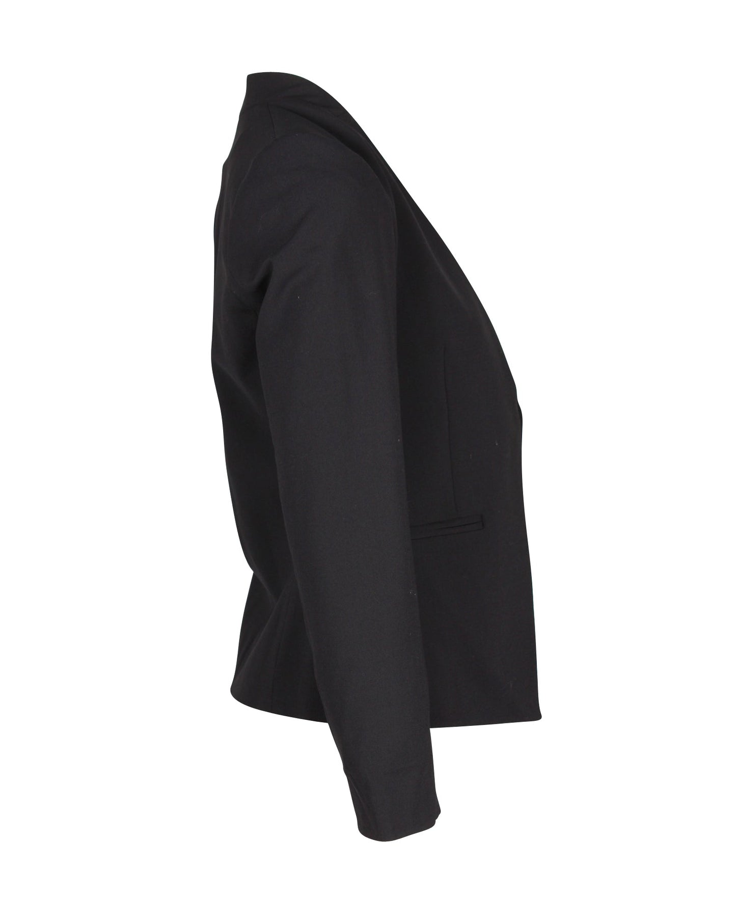 Blazer de lana color negro