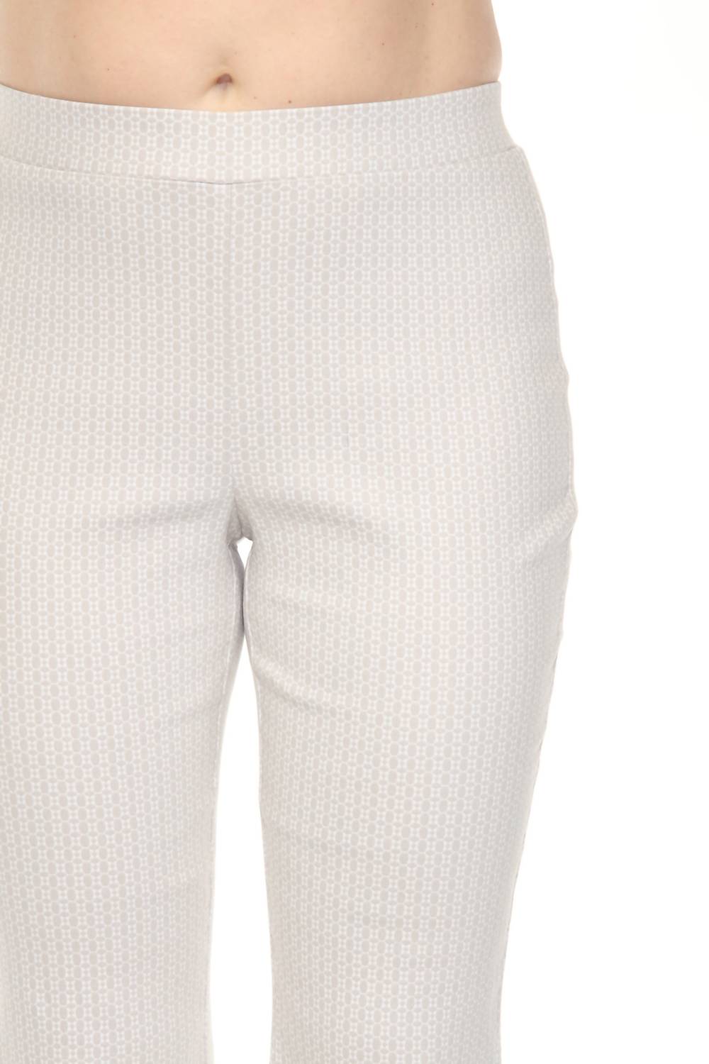 Pantalón color blanco y gris