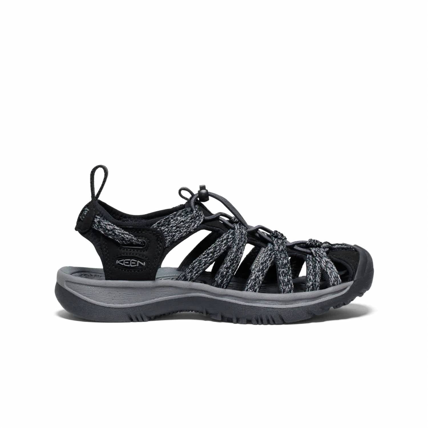 Sandalias de mujer color negro y gris
