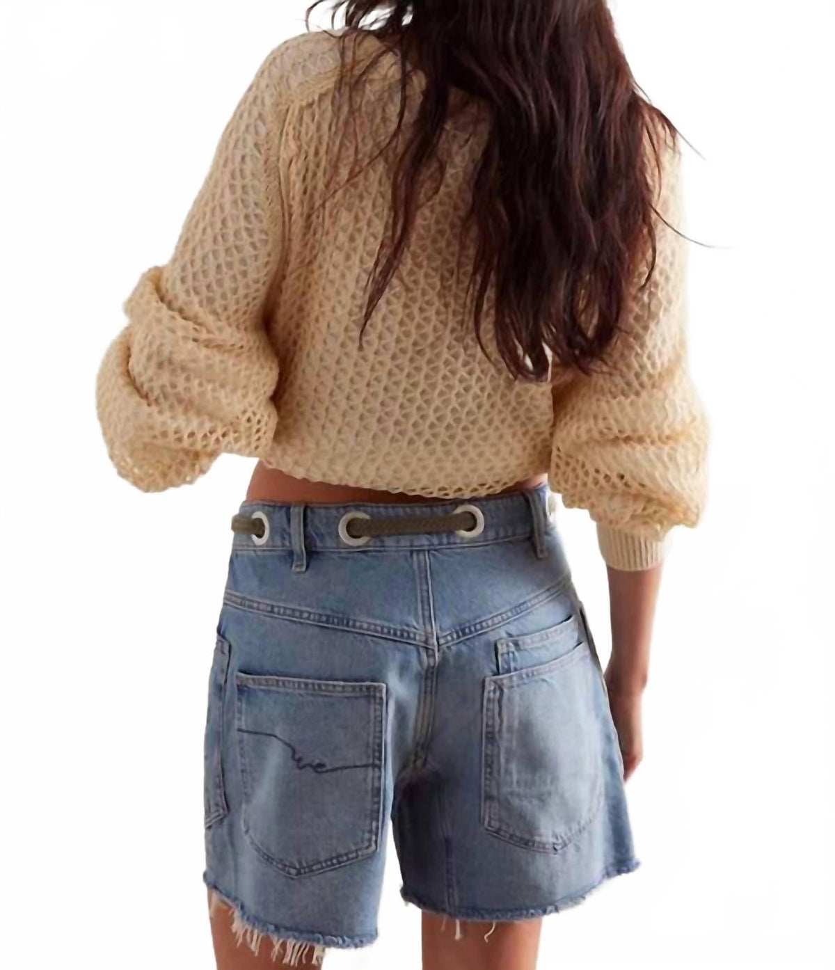 Short de mezclilla color azul