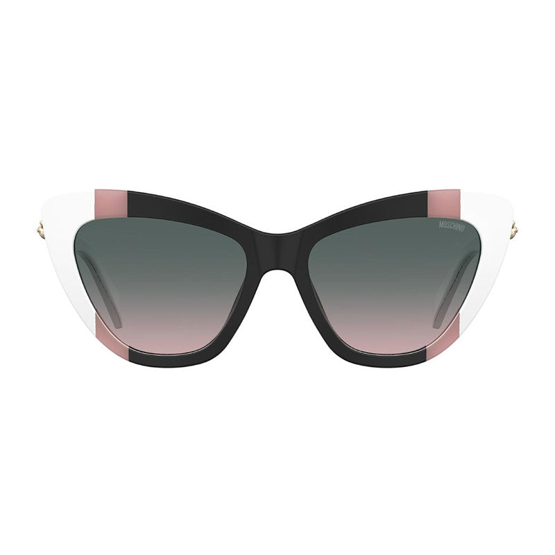 Gafas color negro y blanco y rosado