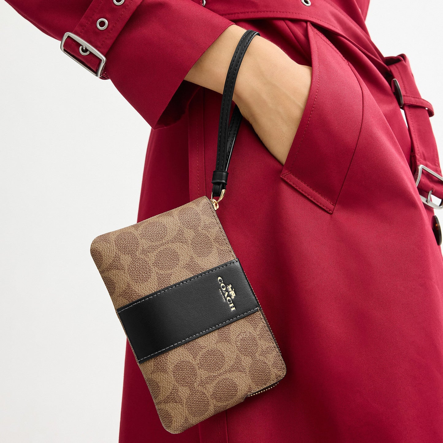 Bolso de muñeca de lona