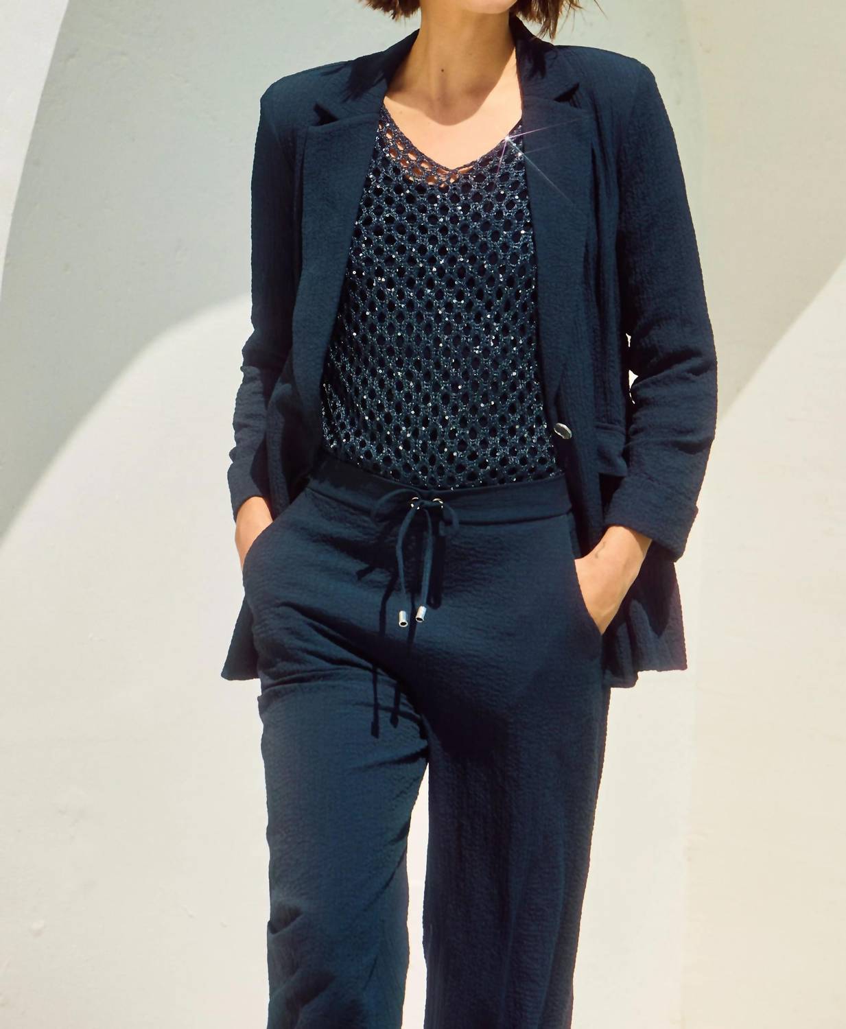 Blazer color azul
