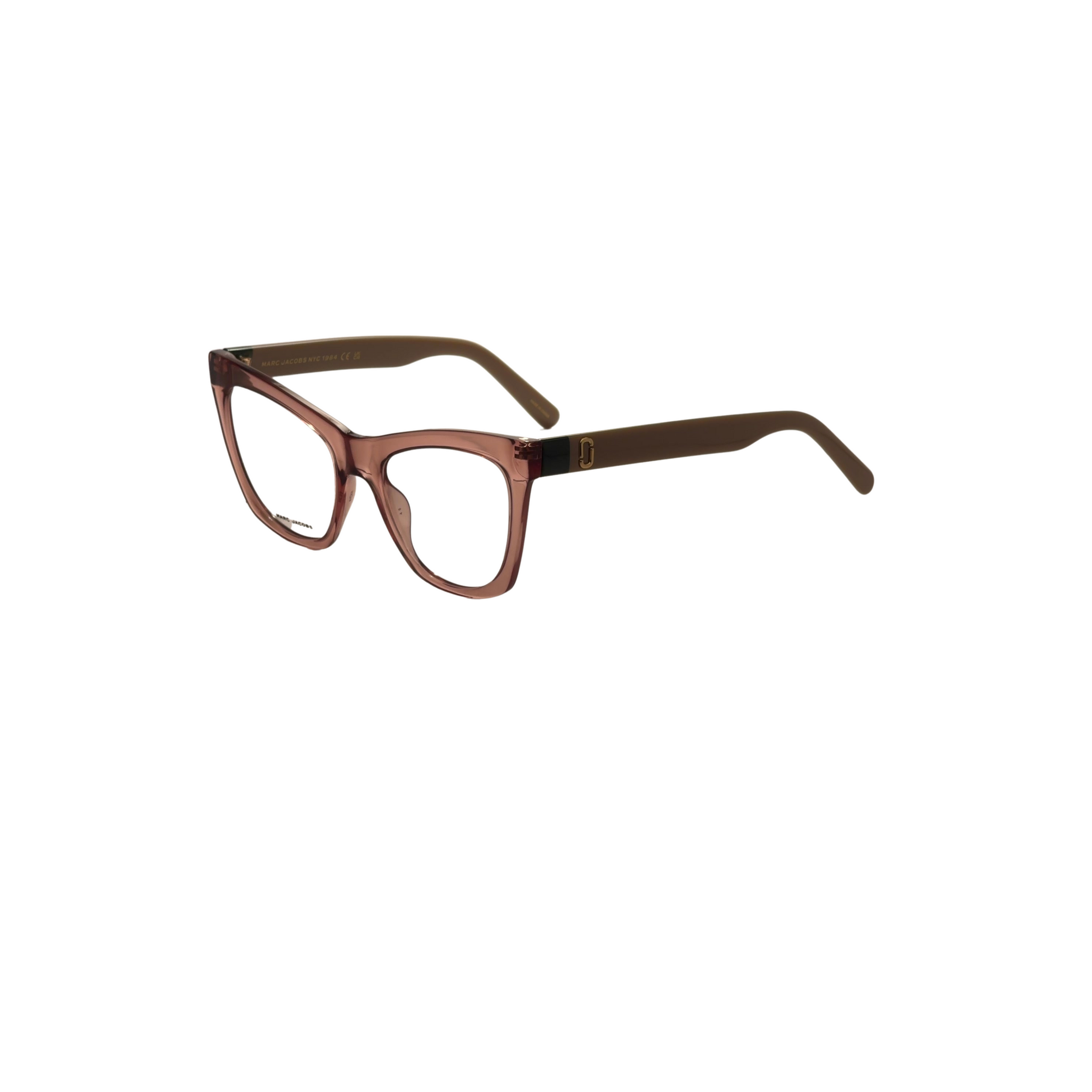 Gafas de sol de mujer 53 mm color café y beige