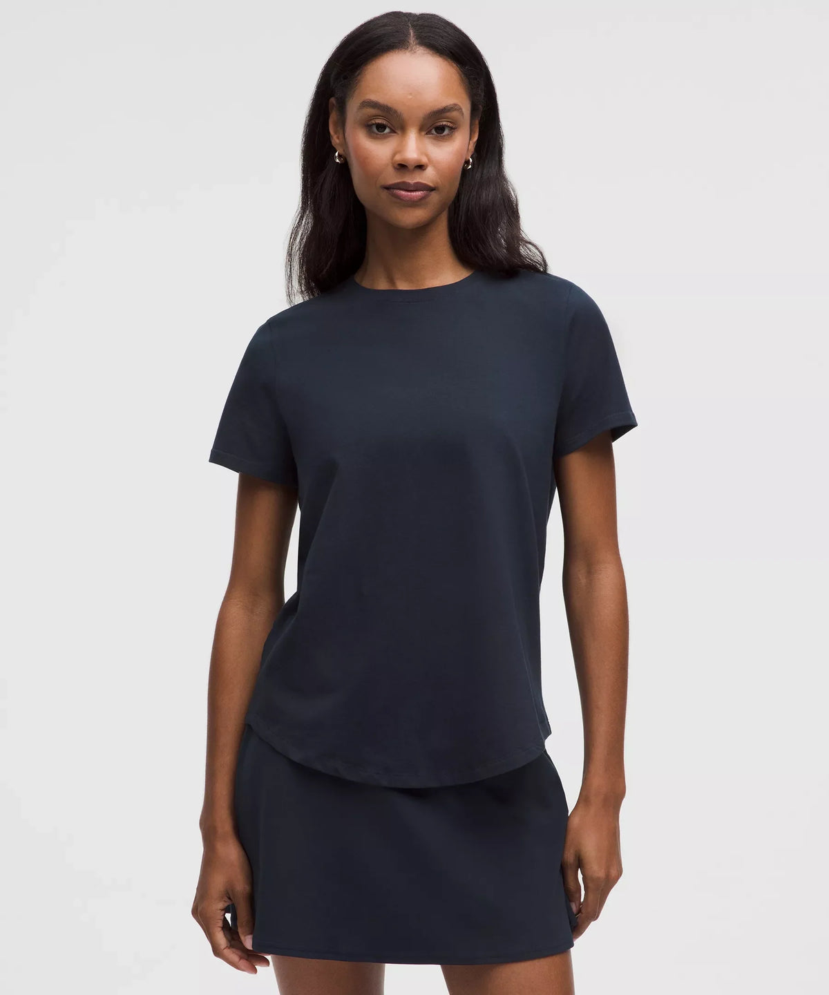 Camiseta con cuello redondo
