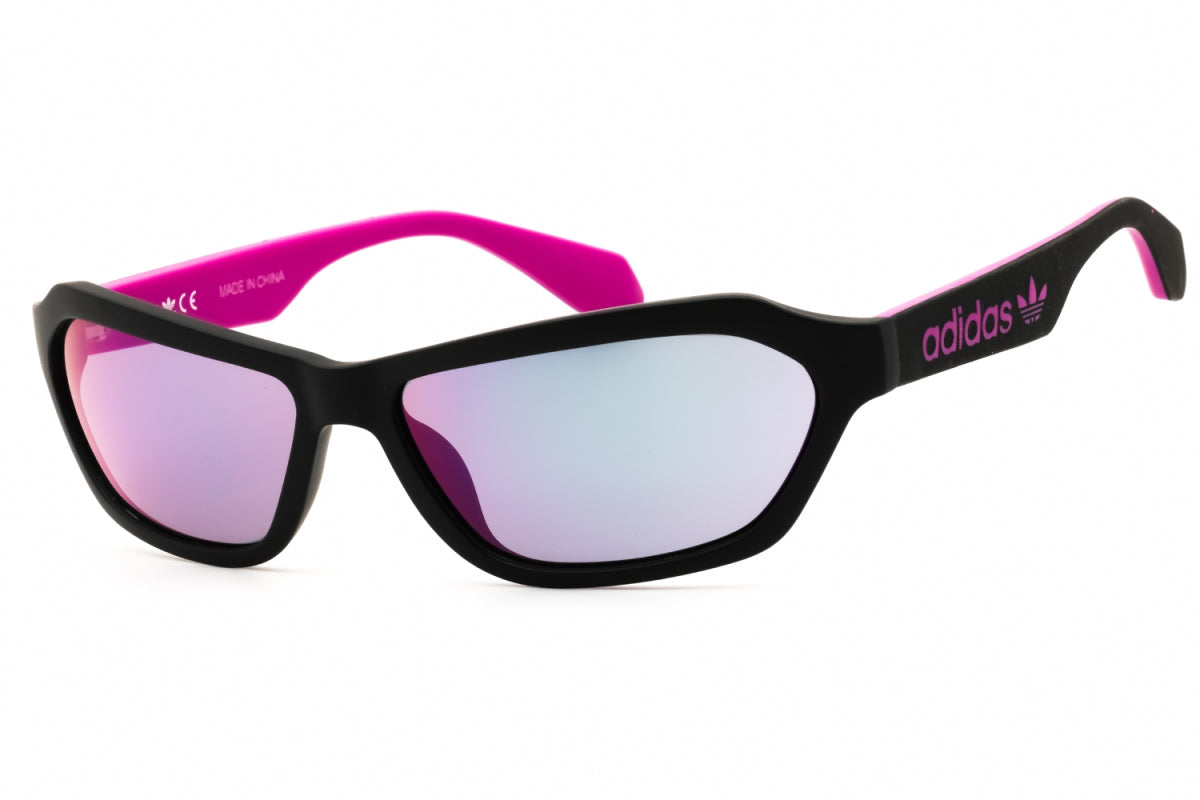 Gafas color negro y vinotinto