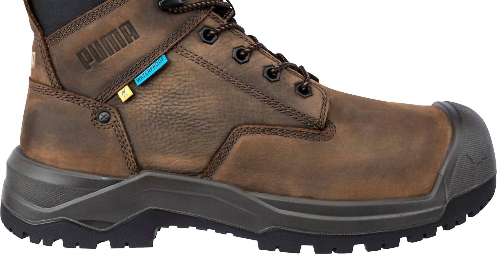Botas de hombre color café