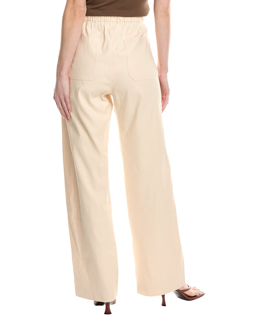Pantalón de mezcla de lino