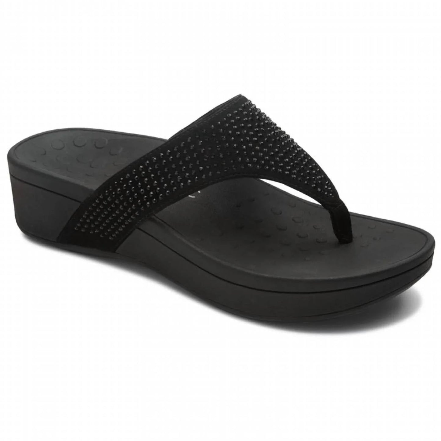 Sandalias de mujer con plataforma color negro