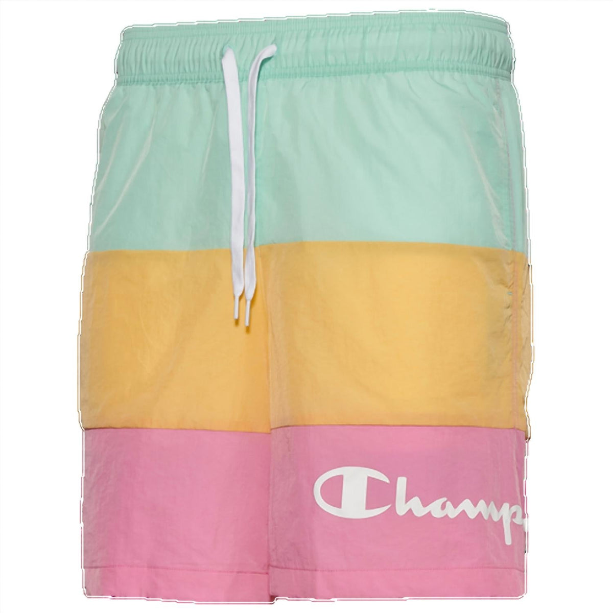 Short de hombre color rosado y naranja