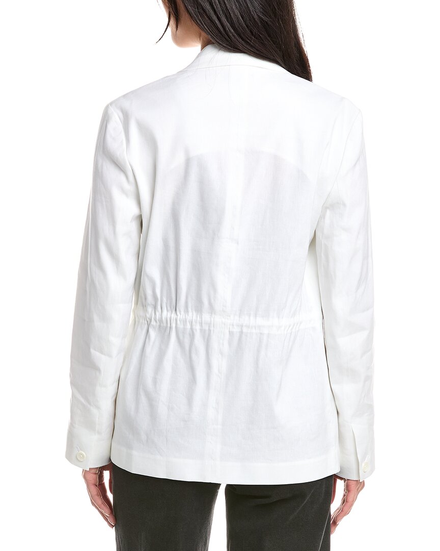 Blazer de mezcla de lino