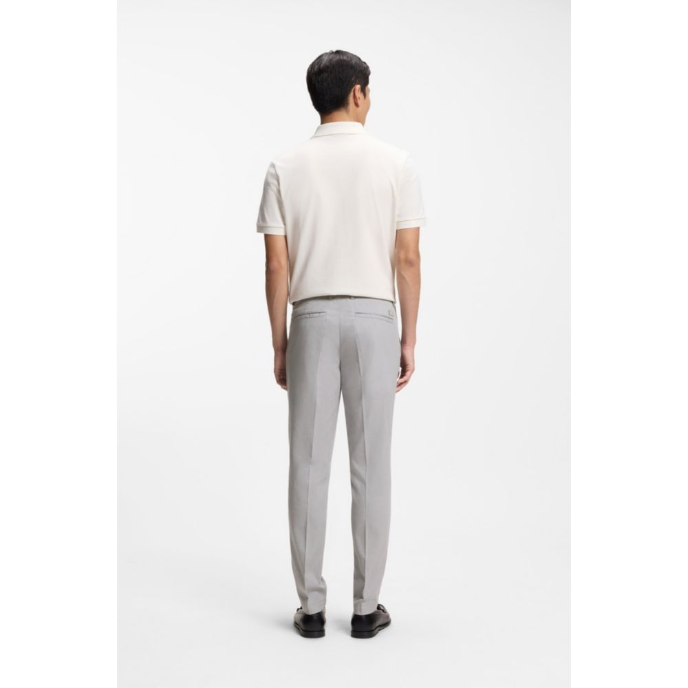 Pantalón de algodón de corte ajustado