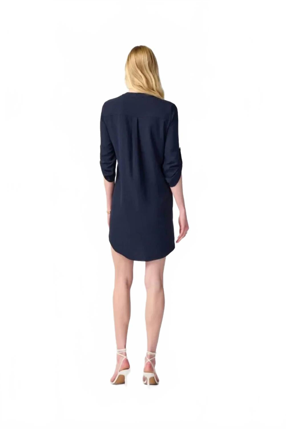Vestido corto color azul