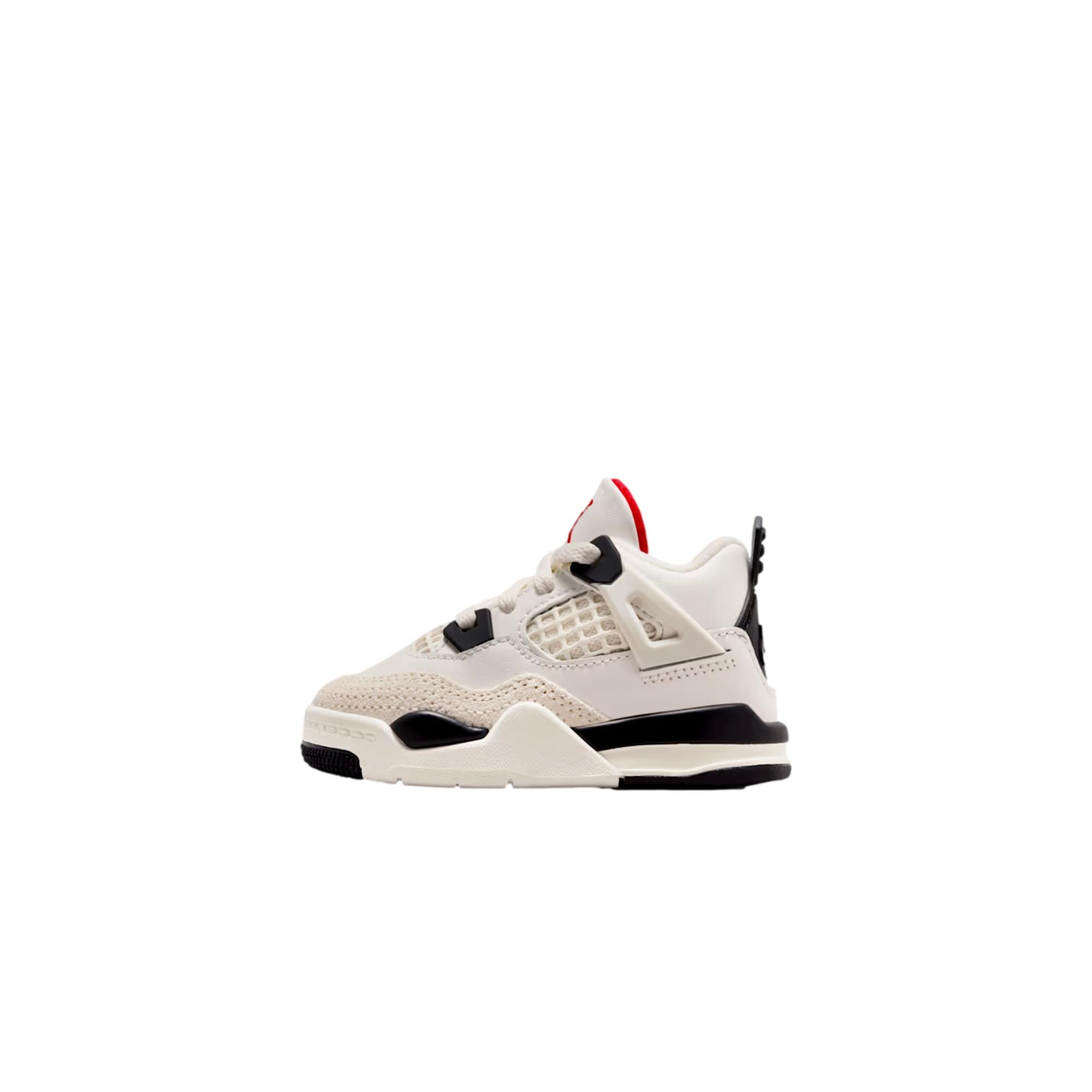 Nike Jordan 4 Retro OG FC Sail / Black - University Red  IM4027-100 Infante