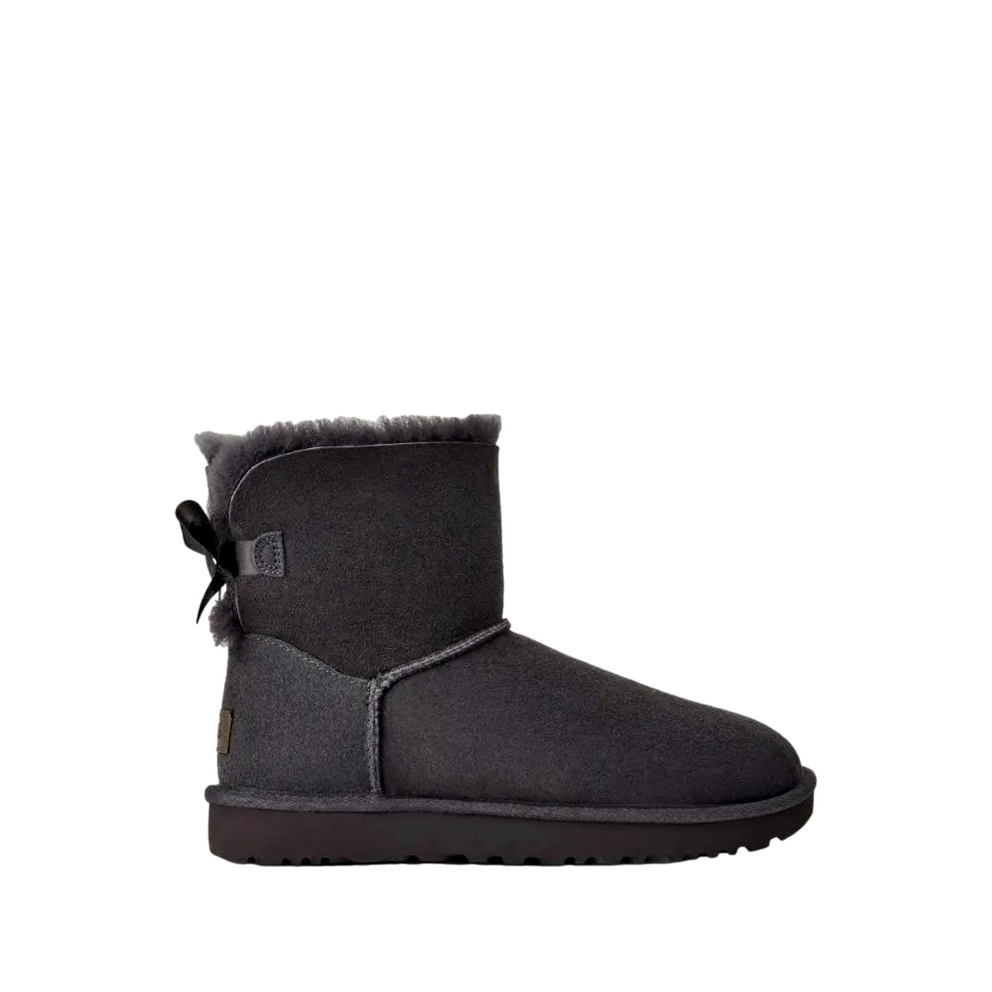 UGG Mini Bailey Bow II Obsidian 1016501-OBS Mujer