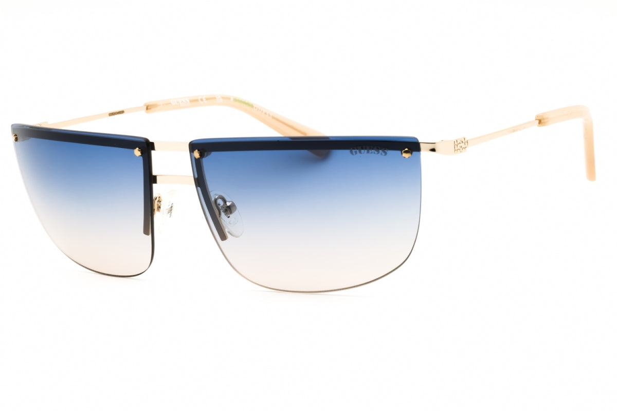 Gafas color azul y dorado