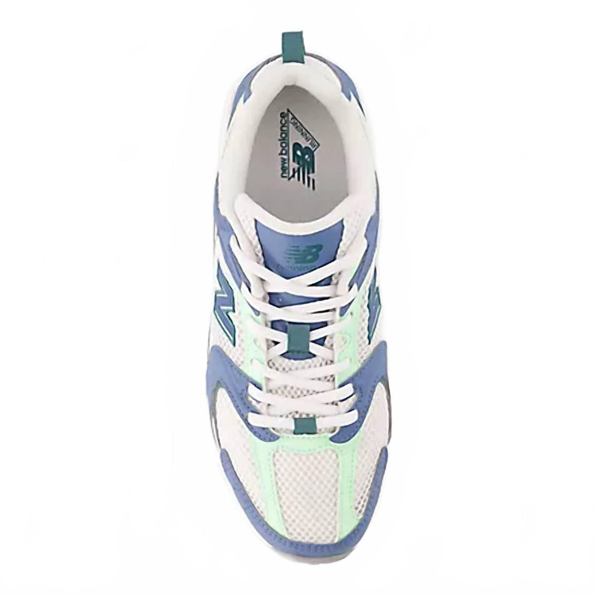 Tenis unisex color azul y verde