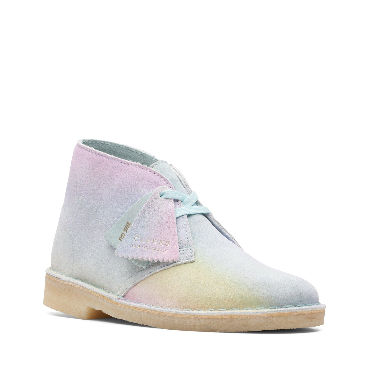 Botas de gamuza color blanco