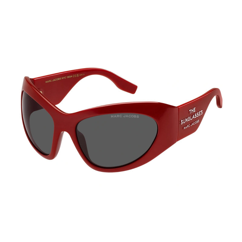 Gafas color gris y rojo
