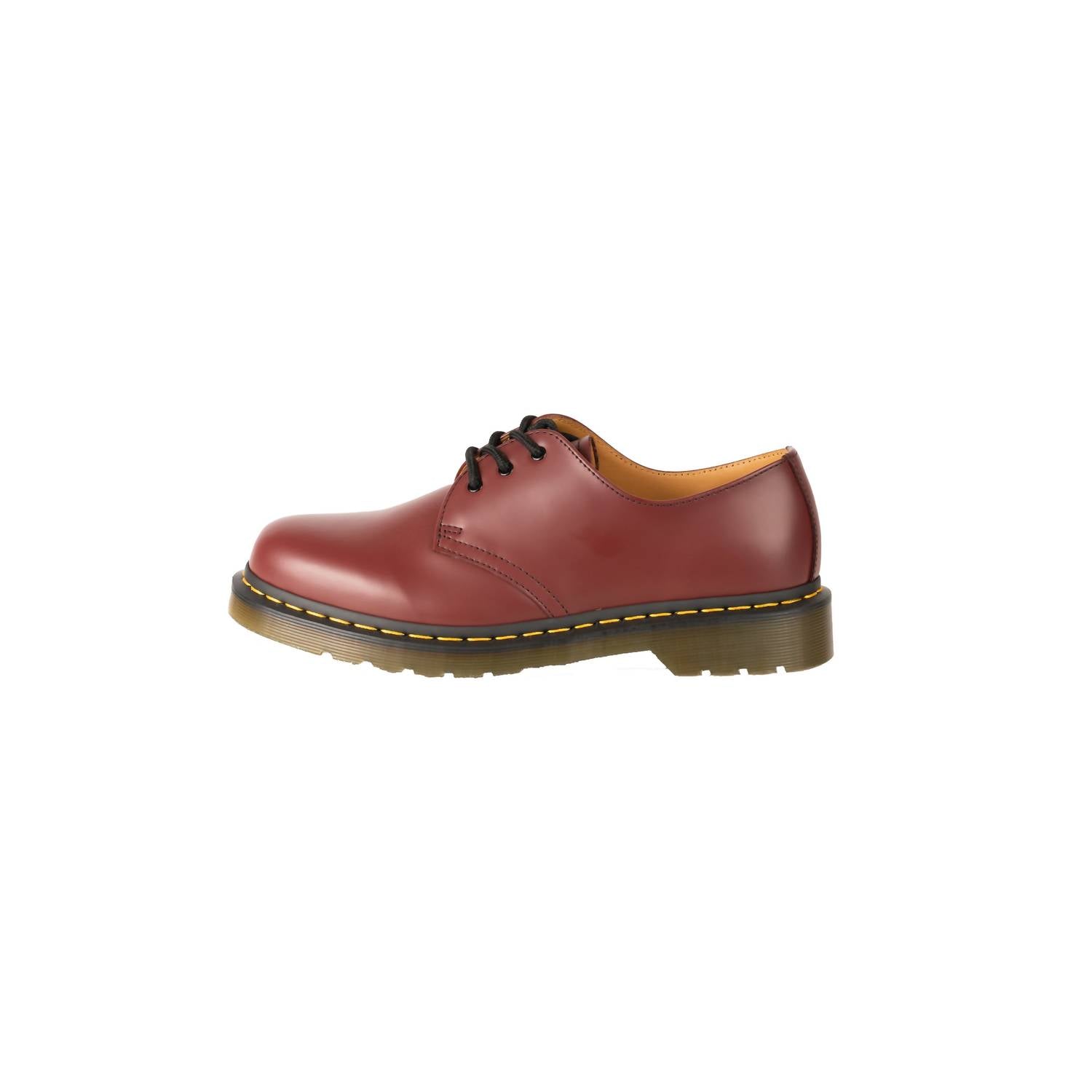Zapatos de cordones de hombre color rojo
