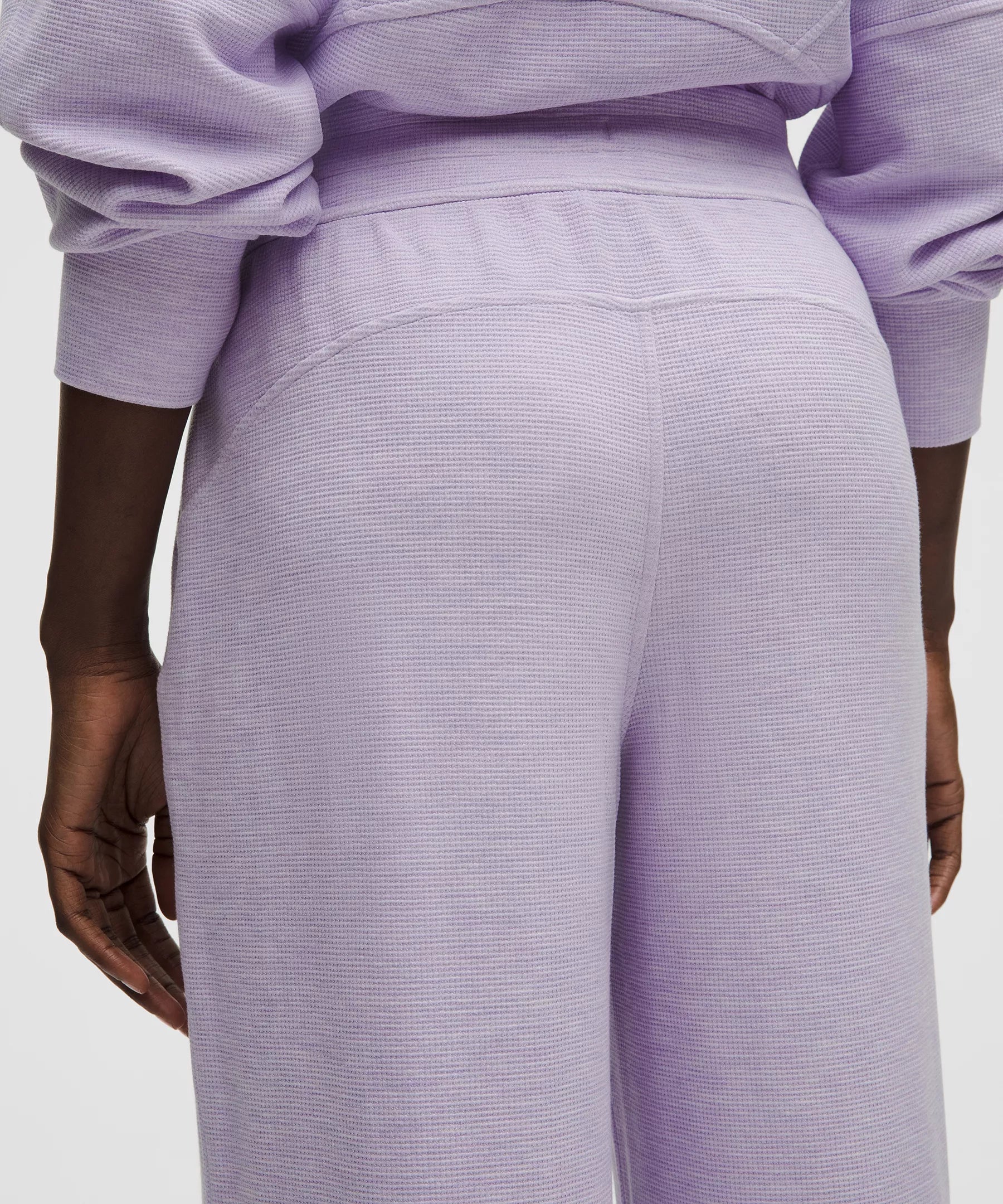 Pantalón de pierna ancha de tiro medio