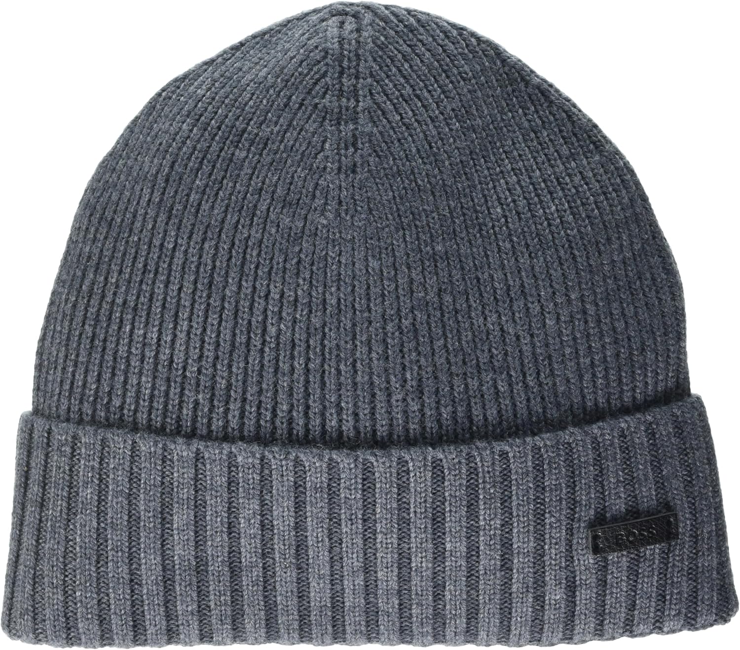 Gorro tejido de hombre color gris