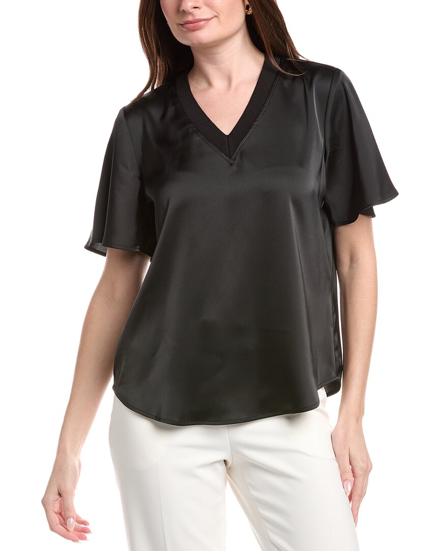 Blusa con cuello en V