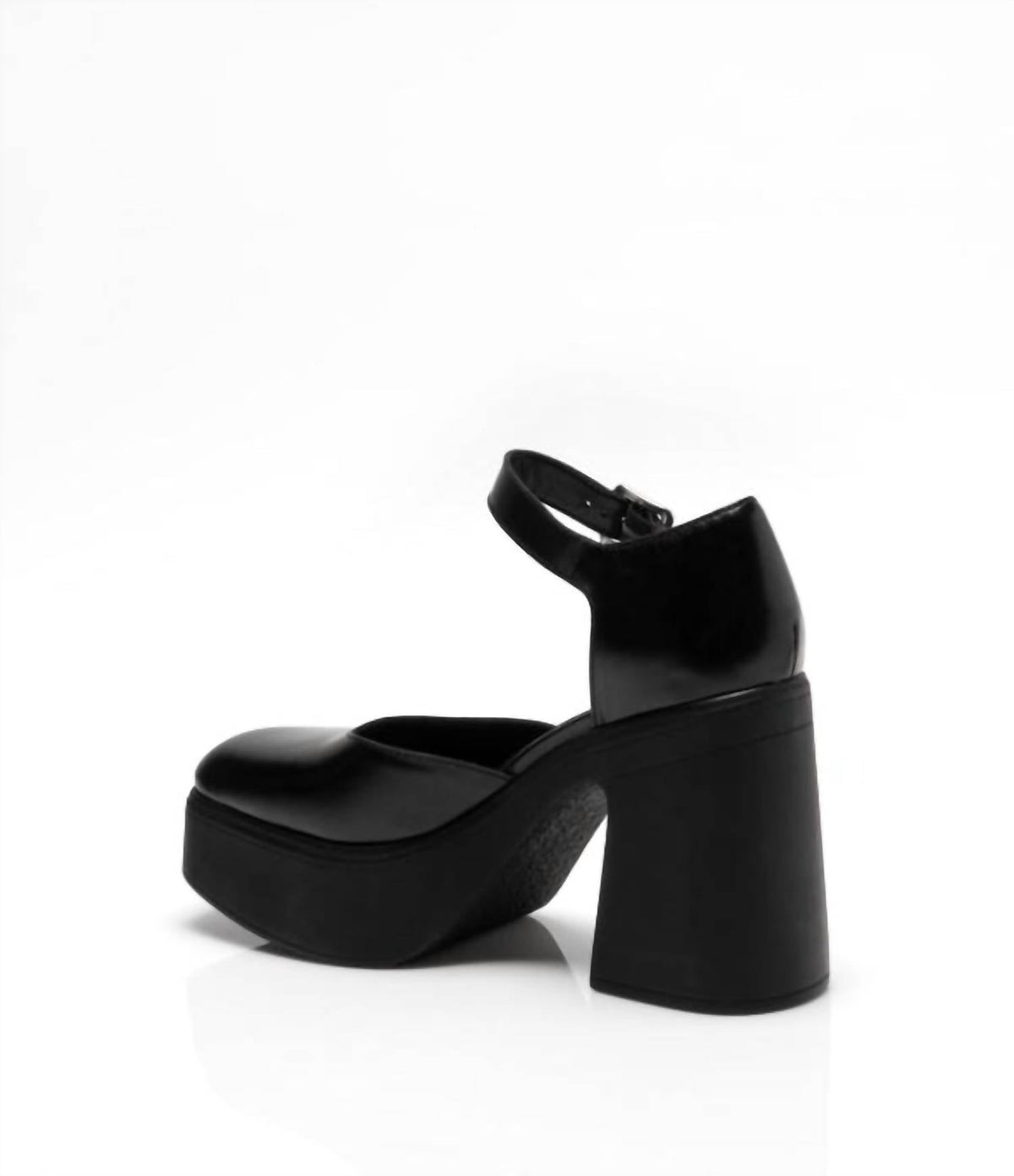 Tacones de mujer con plataforma color negro