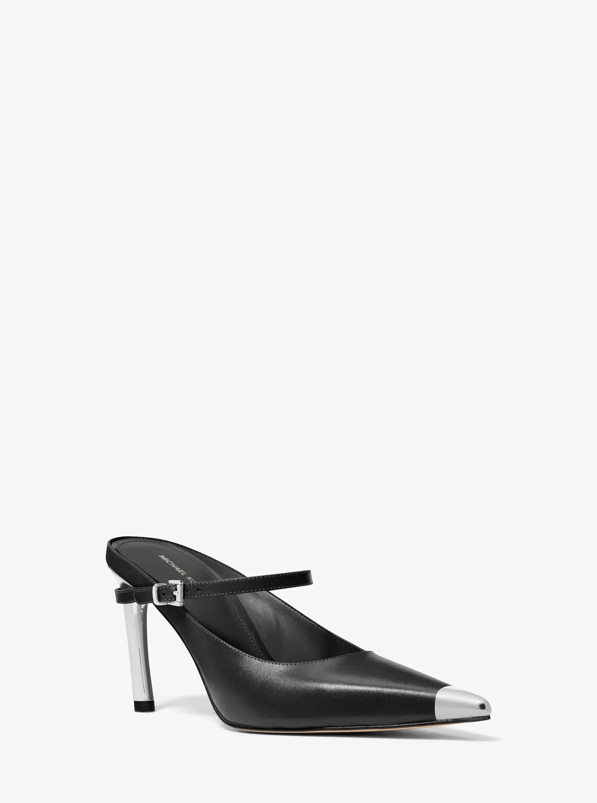 Zapatos destalonados de cuero