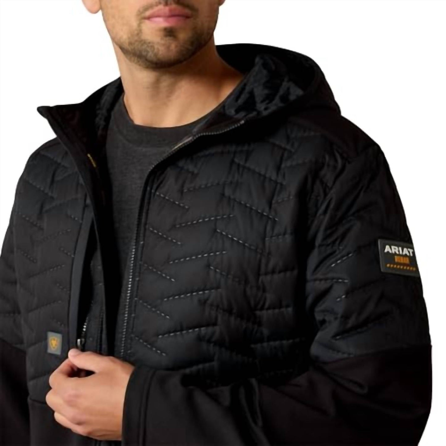 Chaqueta de hombre color negro
