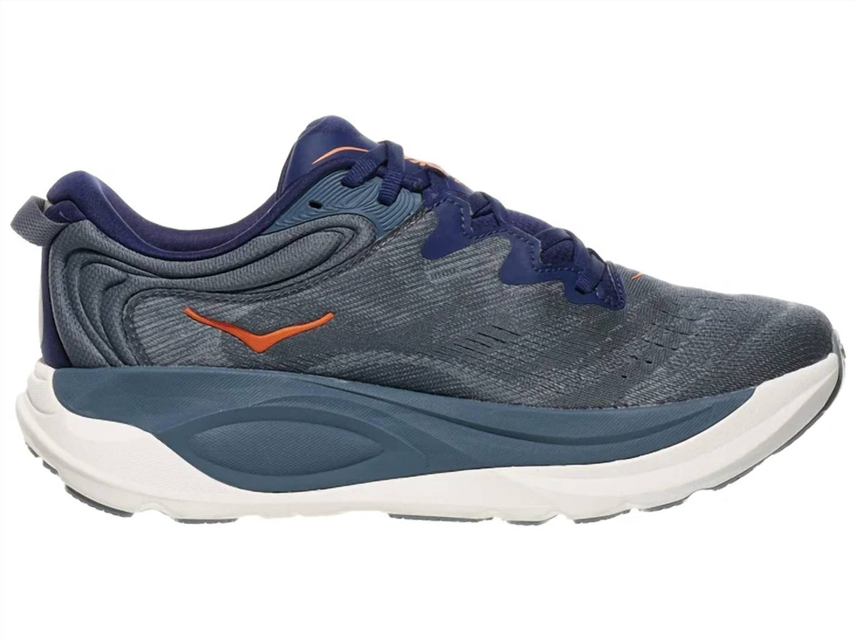 Tenis para correr de hombre color azul marino y azul