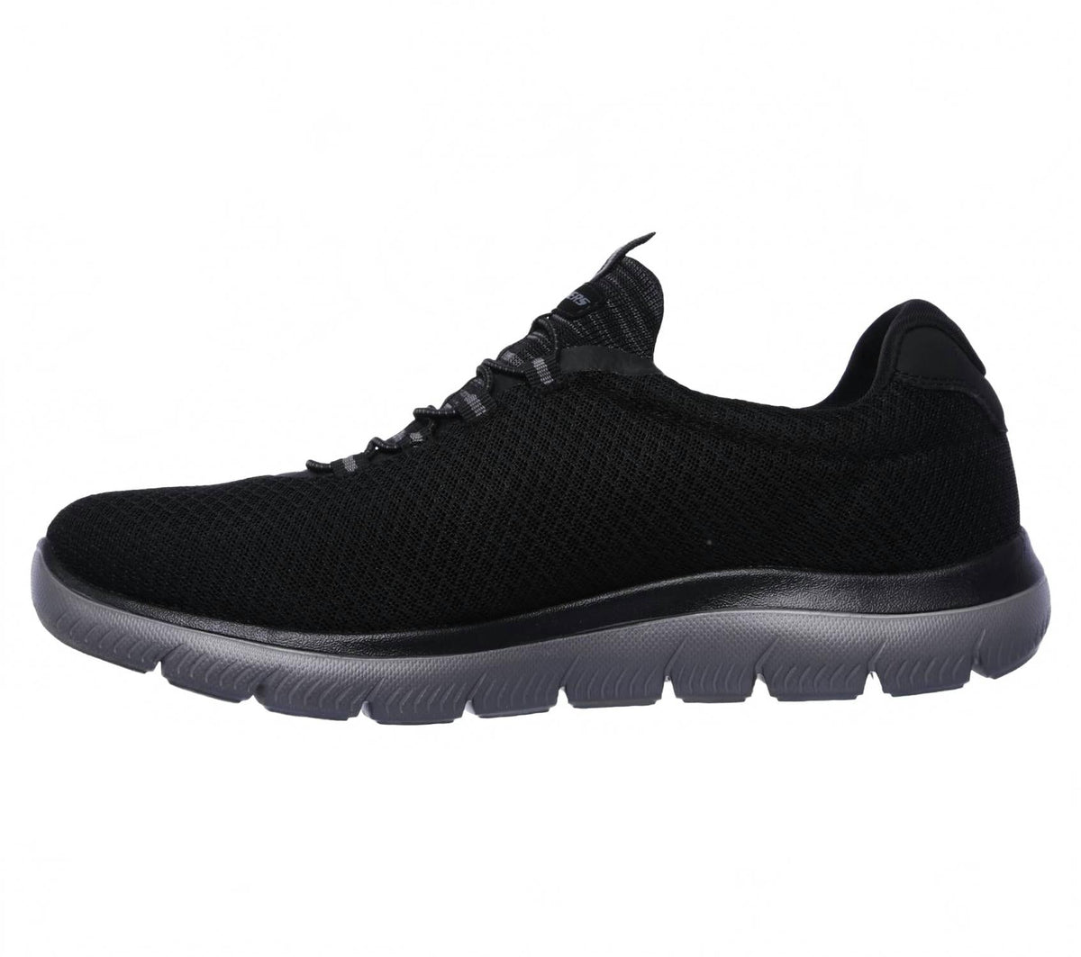 Tenis de hombre sin cordones color negro