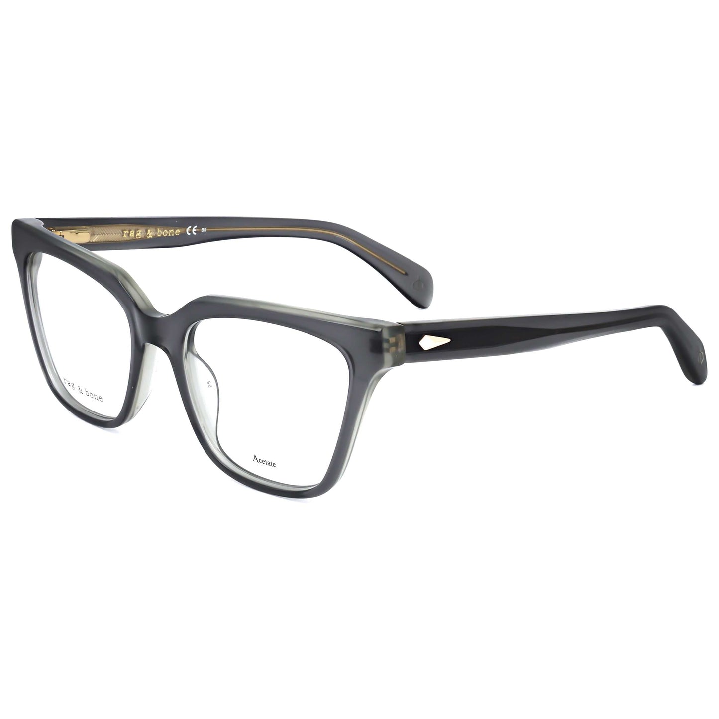 Montura para gafas de mujer 53 mm color gris