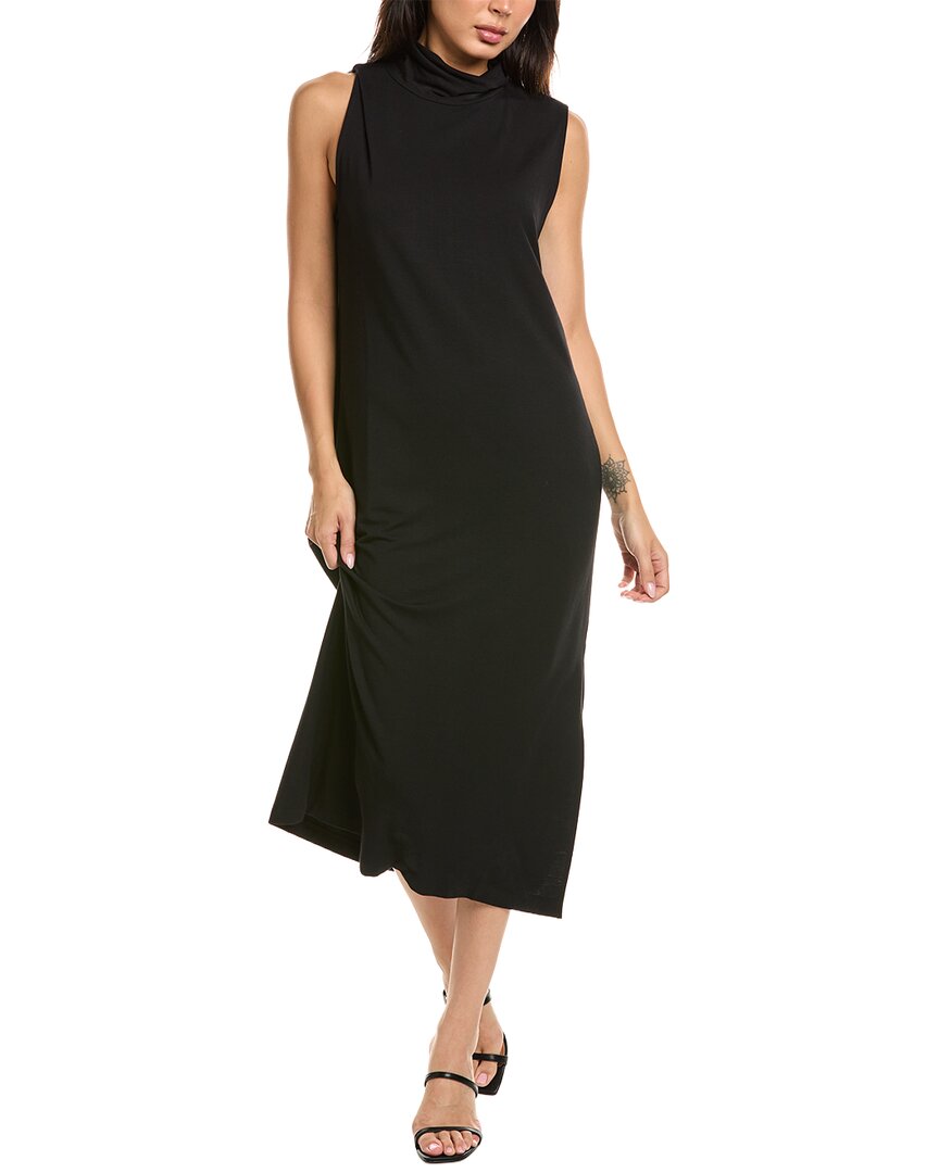 Vestido con cuello alto