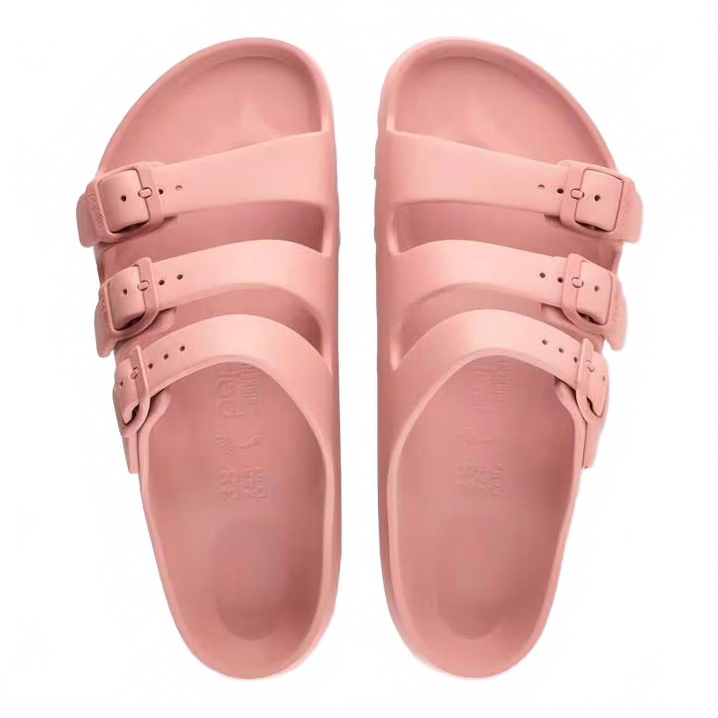 Sandalias de mujer con plataforma color rosado