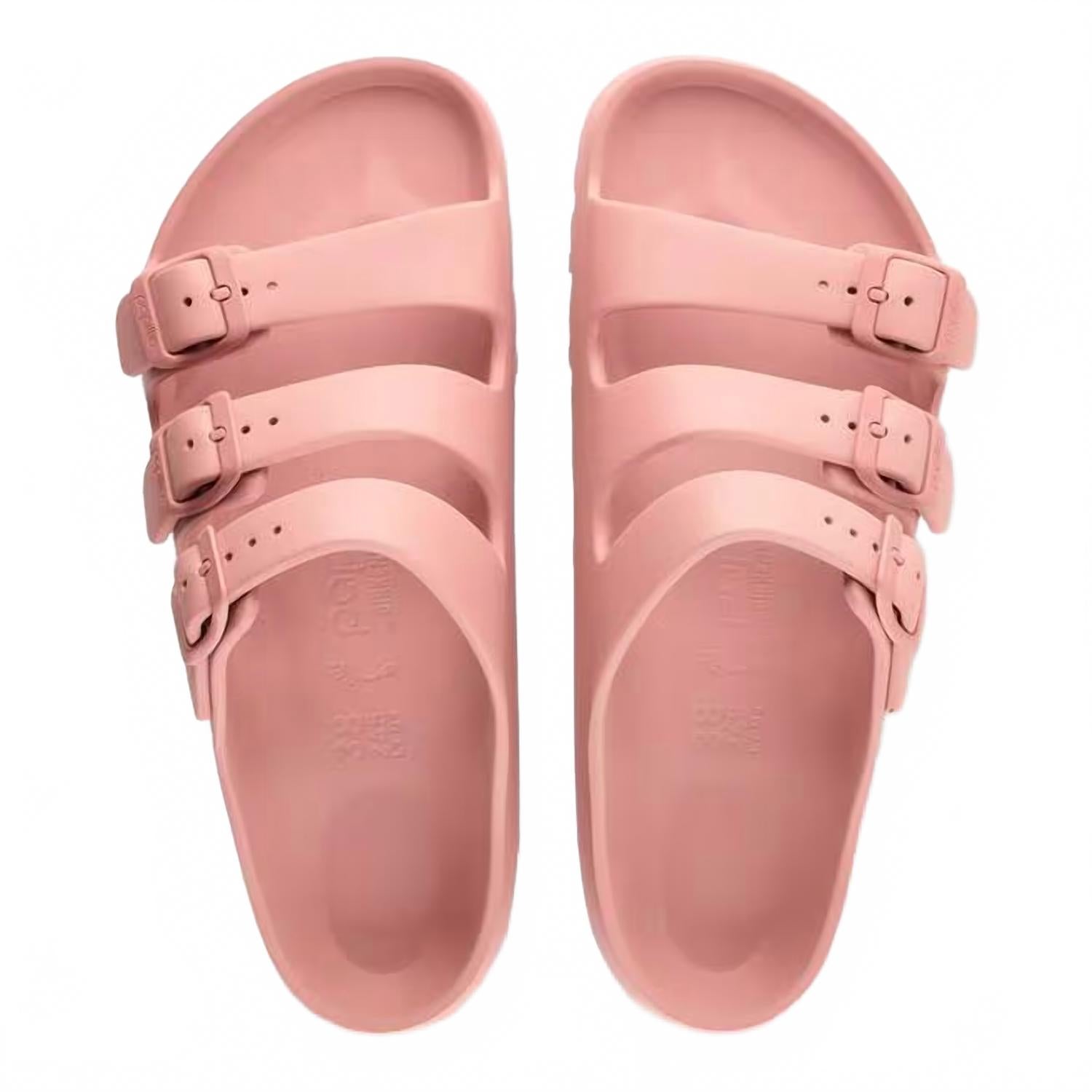 Sandalias de mujer con plataforma color rosado