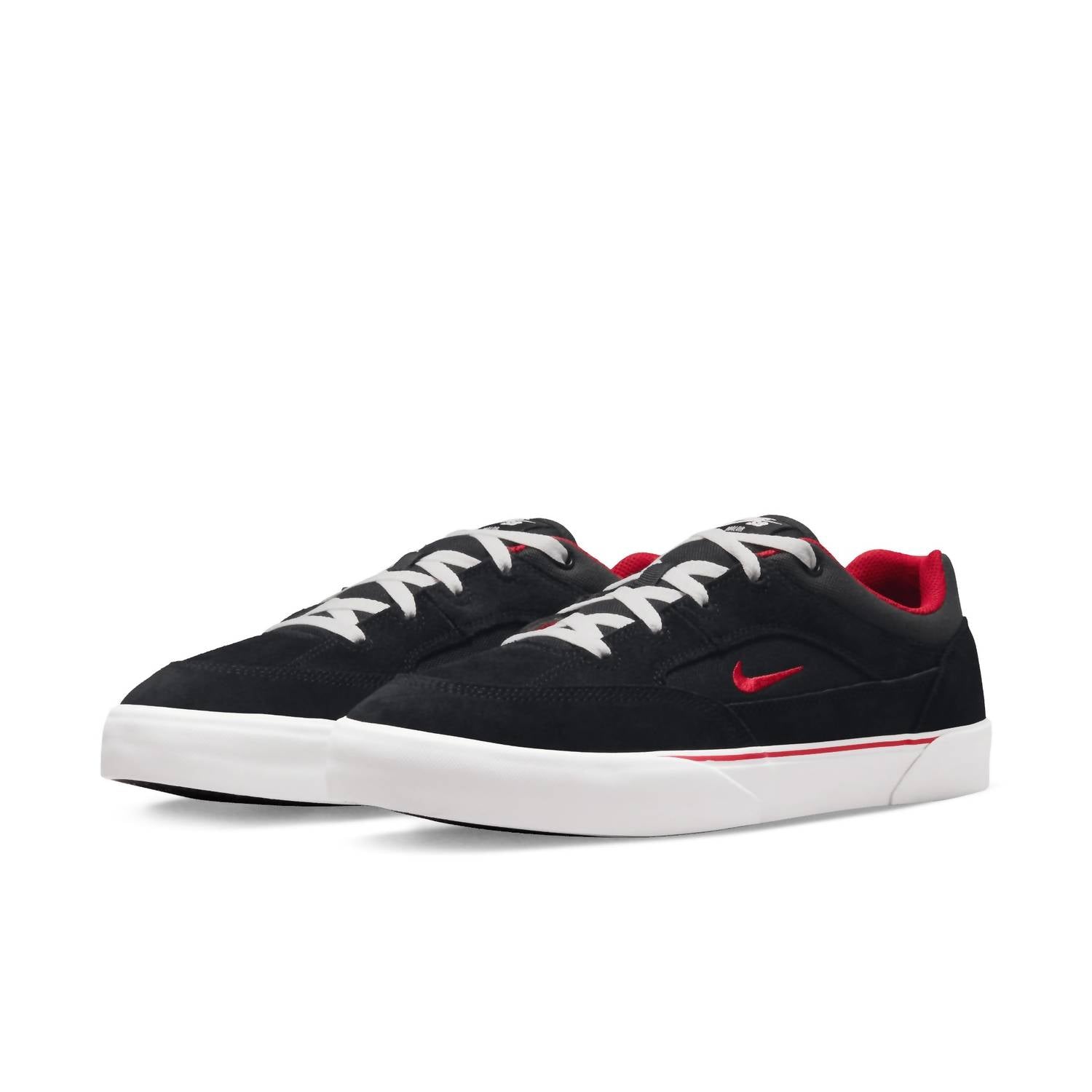 Tenis de hombre color negro y rojo