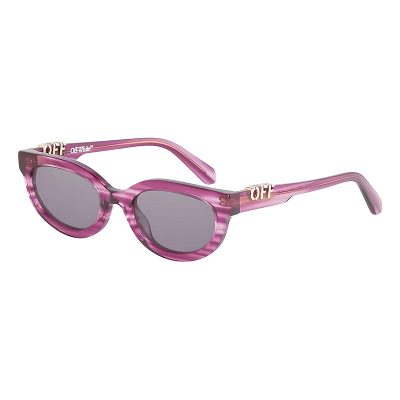 Gafas color gris oscuro y violeta