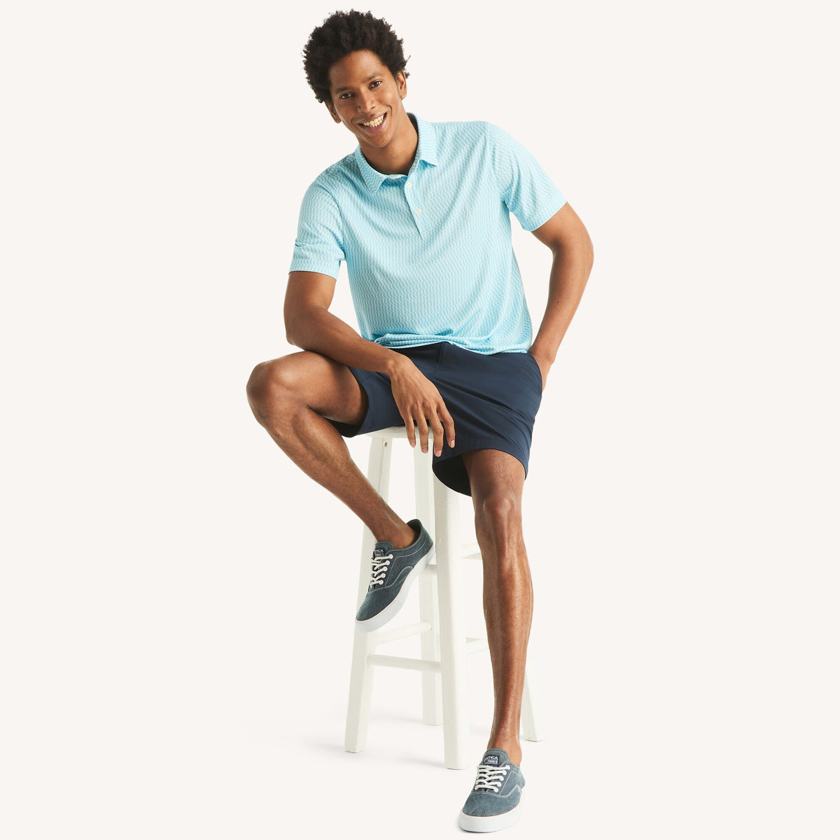 Polo de hombre con estampado