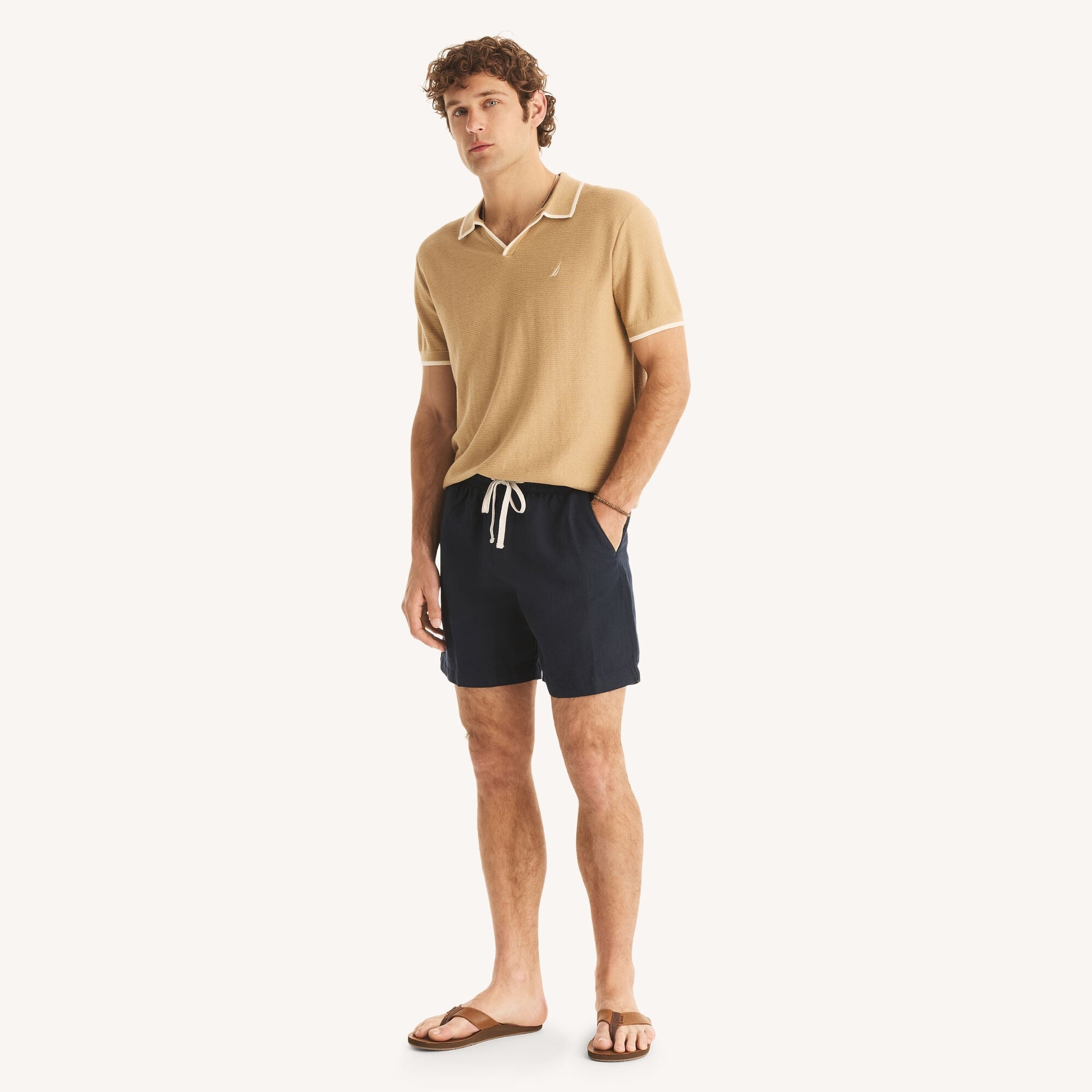 Short de hombre de lino