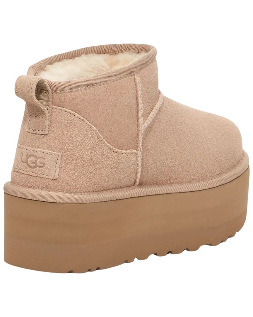 Botas de gamuza con plataforma