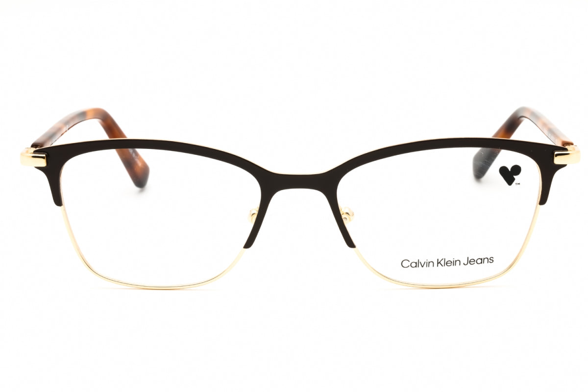 Gafas de satén 50 mm color café