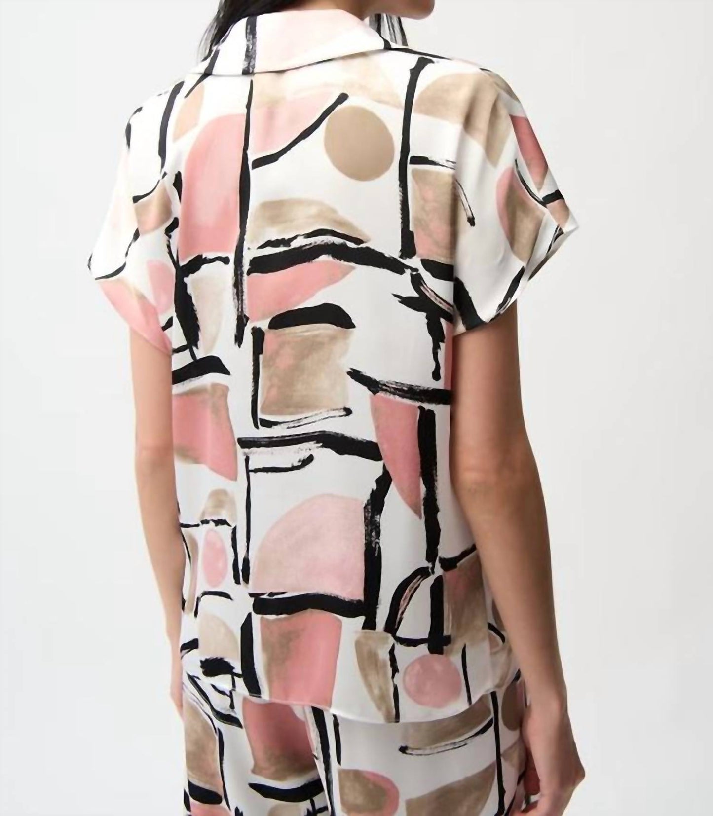 Top con cuello en V