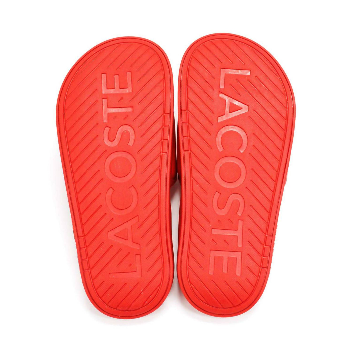 Sandalias de hombre color rojo