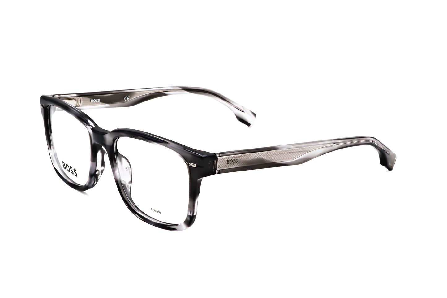 Montura para gafas de hombre 52 mm color gris