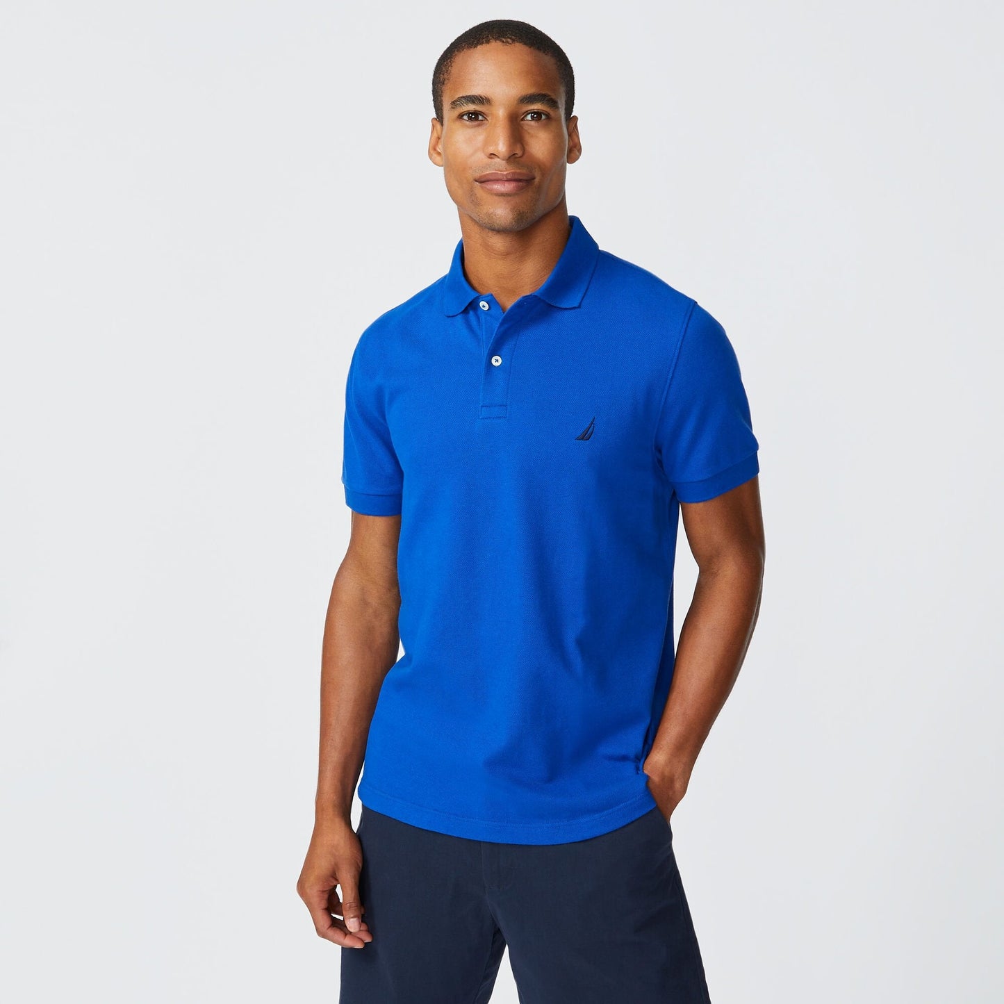 Polo de hombre de corte ajustado