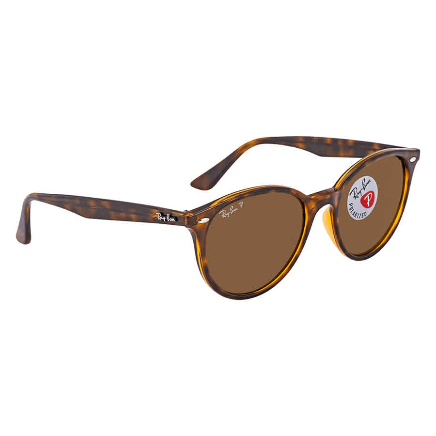Gafas de sol unisex con lentes polarizados color café